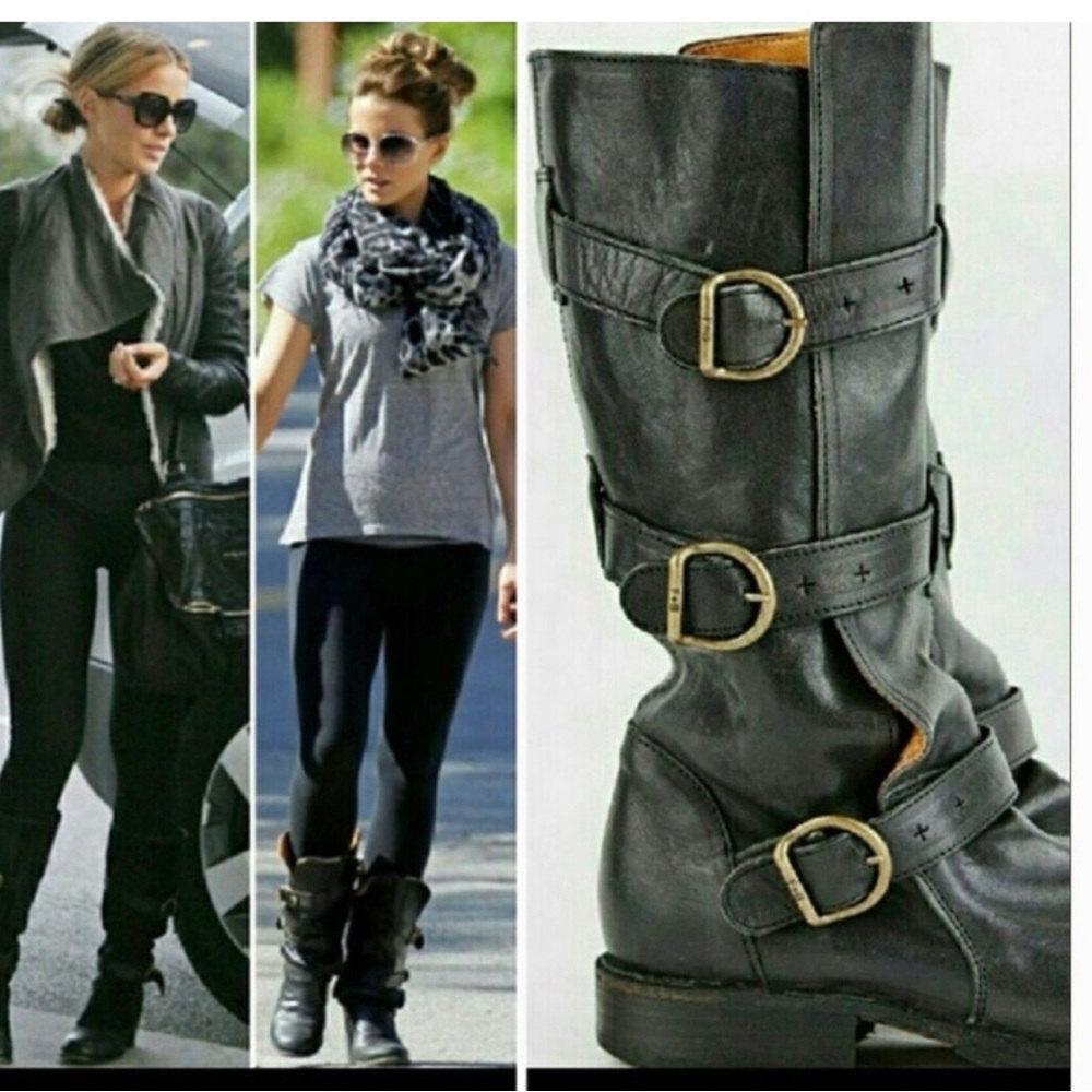 Fiorentini + Baker 🖤 Moto Boots - EUC 🖤 Eternity 7040-CN - Picture 9 of 10